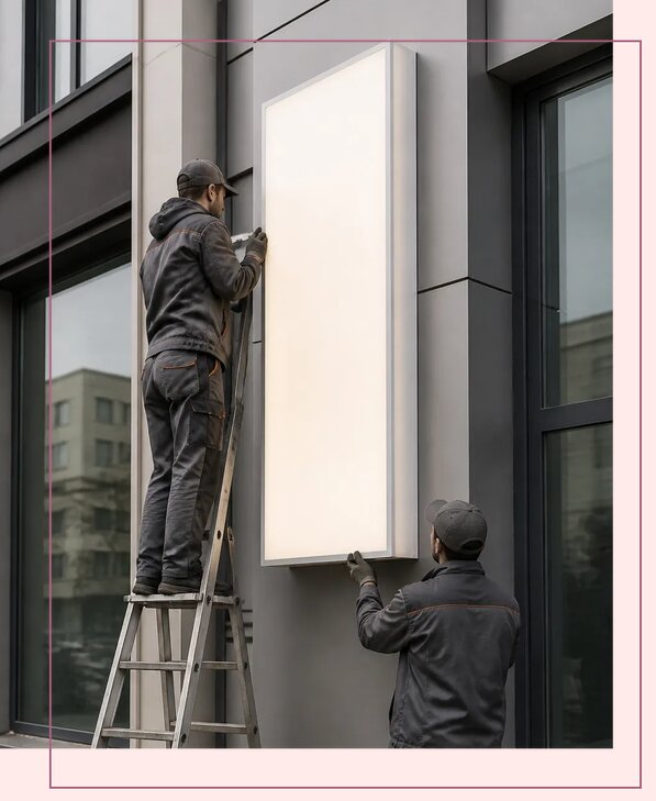 Акриловый световой короб на заказ в Стерлитамаке от 15346 р. | Аванза-Стм