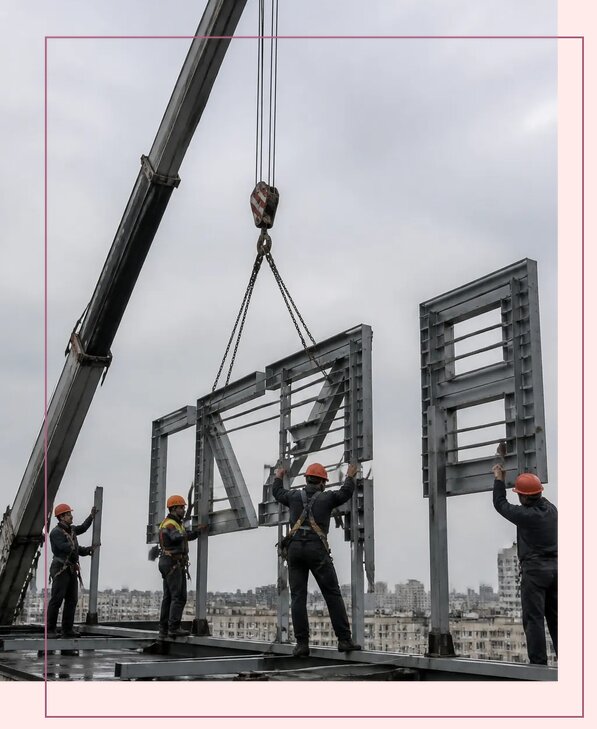 Крышные вывески в Стерлитамаке по цене от 257475 р. | Аванза-Стм