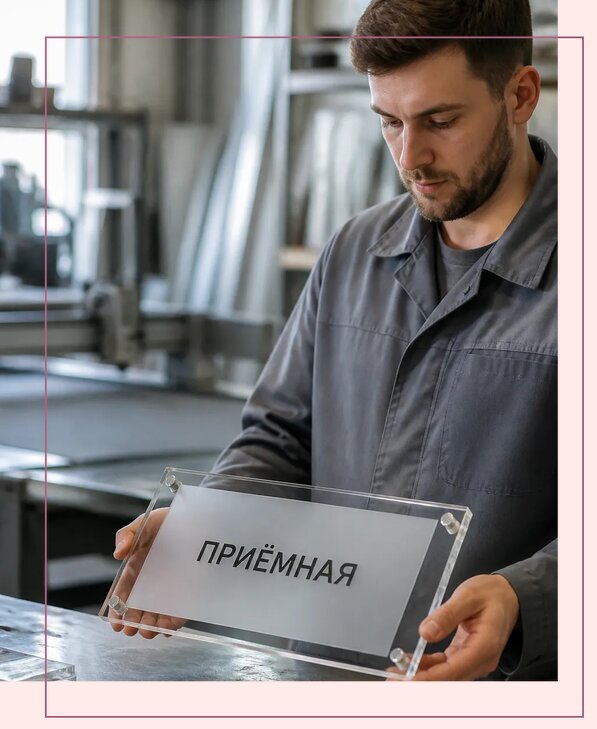 Таблички из оргстекла на заказ в Стерлитамаке от 4017 р. | Аванза-Стм